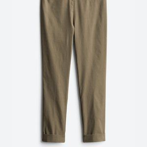 TRIBAL Fia Cuffed Cropped Trouser - Taupe